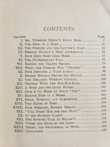 The High School Boys' Training Hike by H. Irving Hancock