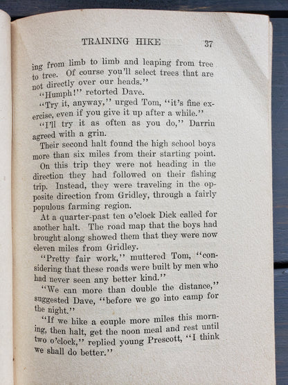 The High School Boys' Training Hike by H. Irving Hancock