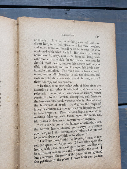 Rasselas, Prince of Abissinia by Samuel Johnson