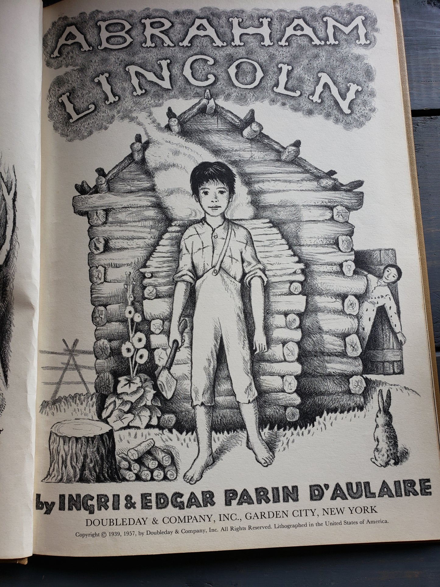 Abraham Lincoln (1957) by Ingri & Edgar D'Aulaire