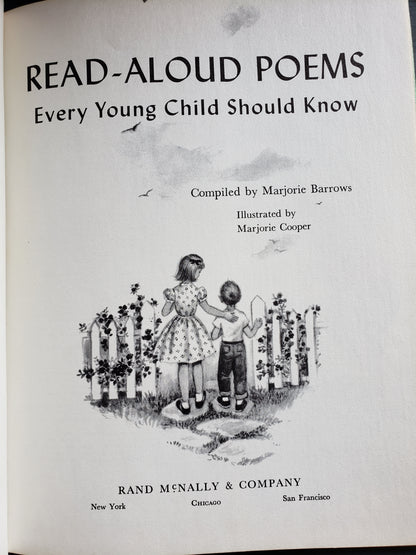 Read-Aloud Poems Every Young Child Should Know (1962)