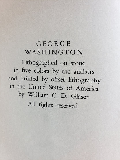 George Washington by Ingri & Edgar Parin D'Aulaire (1936)