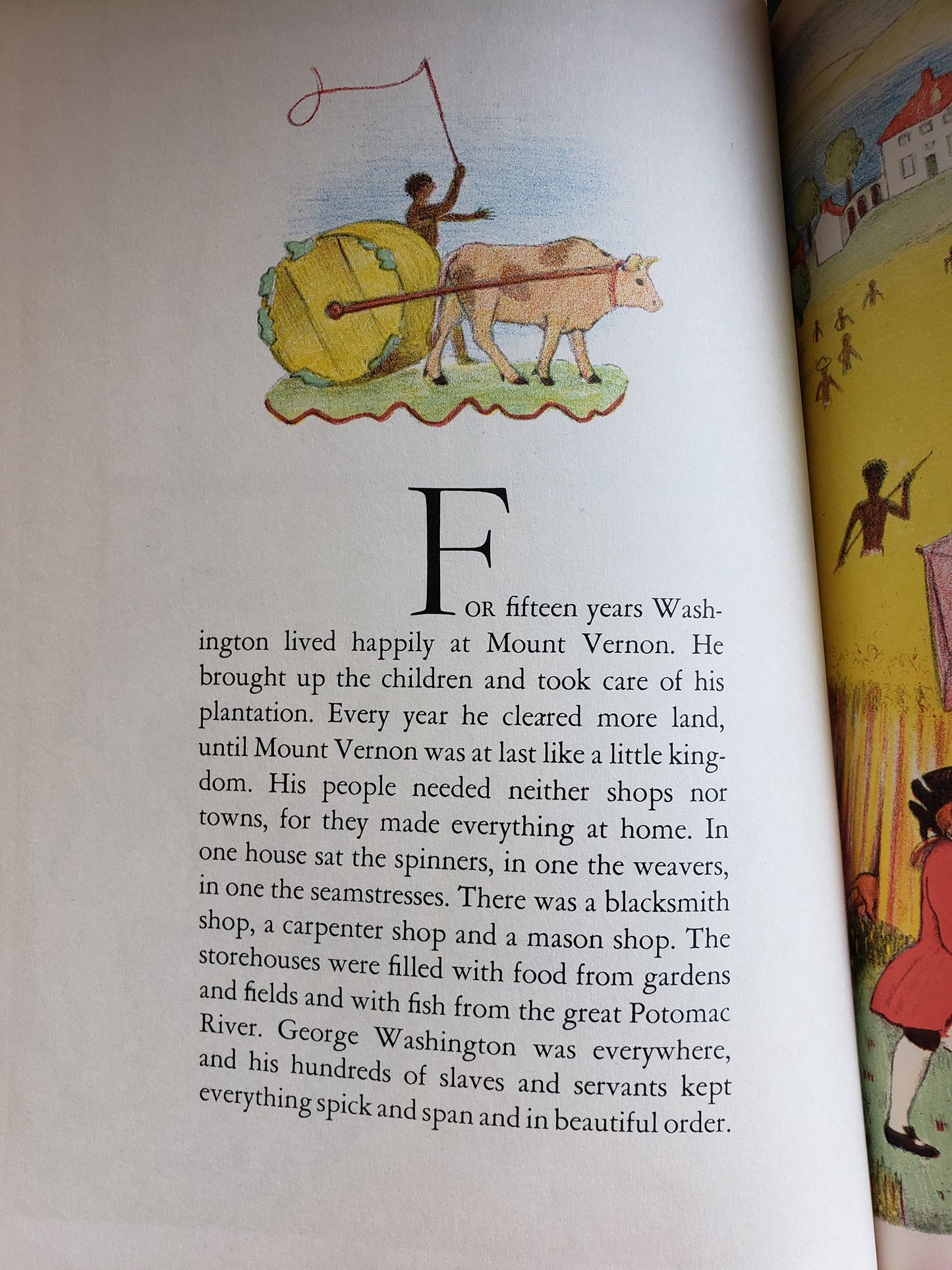 George Washington by Ingri & Edgar Parin D'Aulaire (1936)