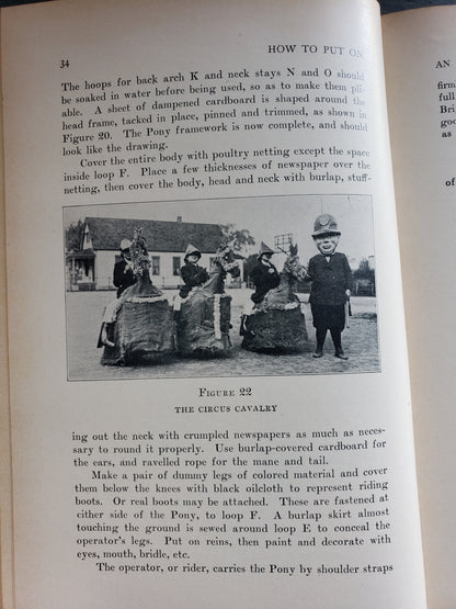 How to Put on an Amateur Circus (1923) by Fred Hacker & Prescott Eames