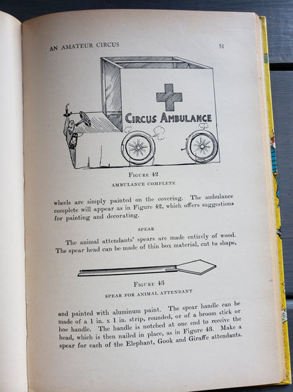 How to Put on an Amateur Circus (1923) by Fred Hacker & Prescott Eames