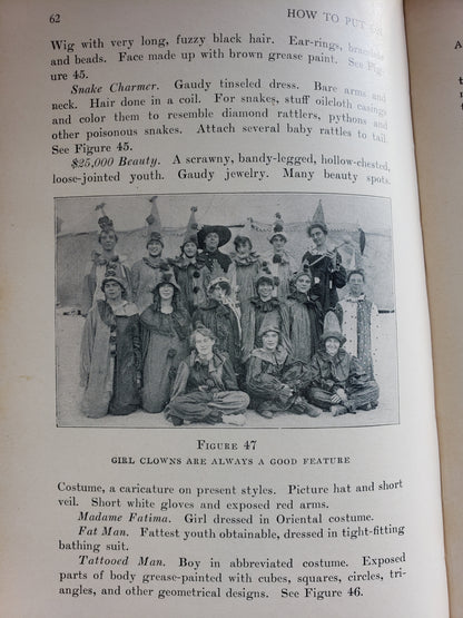 How to Put on an Amateur Circus (1923) by Fred Hacker & Prescott Eames