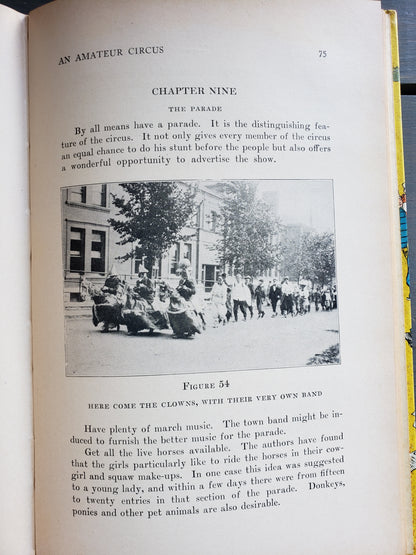How to Put on an Amateur Circus (1923) by Fred Hacker & Prescott Eames