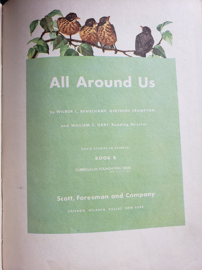 All Around Us, by Scott Foresman and Company (1951)
