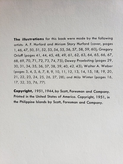All Around Us, by Scott Foresman and Company (1951)