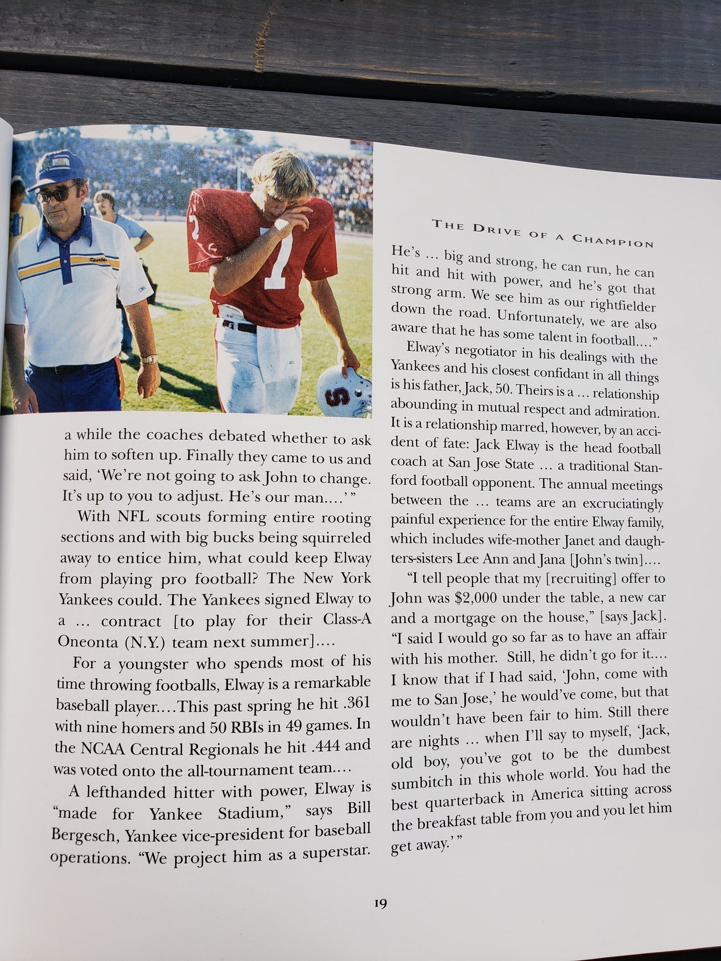 John Elway, The Drive of a Champion (1998)