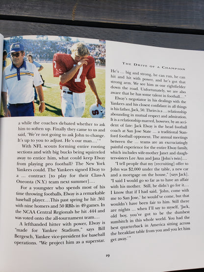 John Elway, The Drive of a Champion (1998)