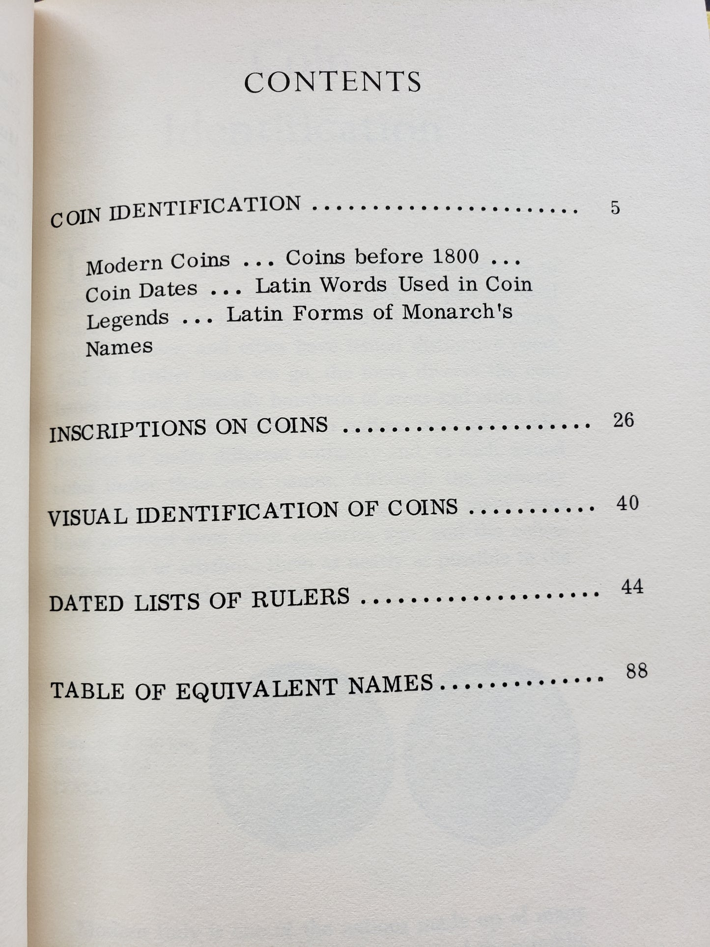 Coin Identifier by Burton Hobson (1966)