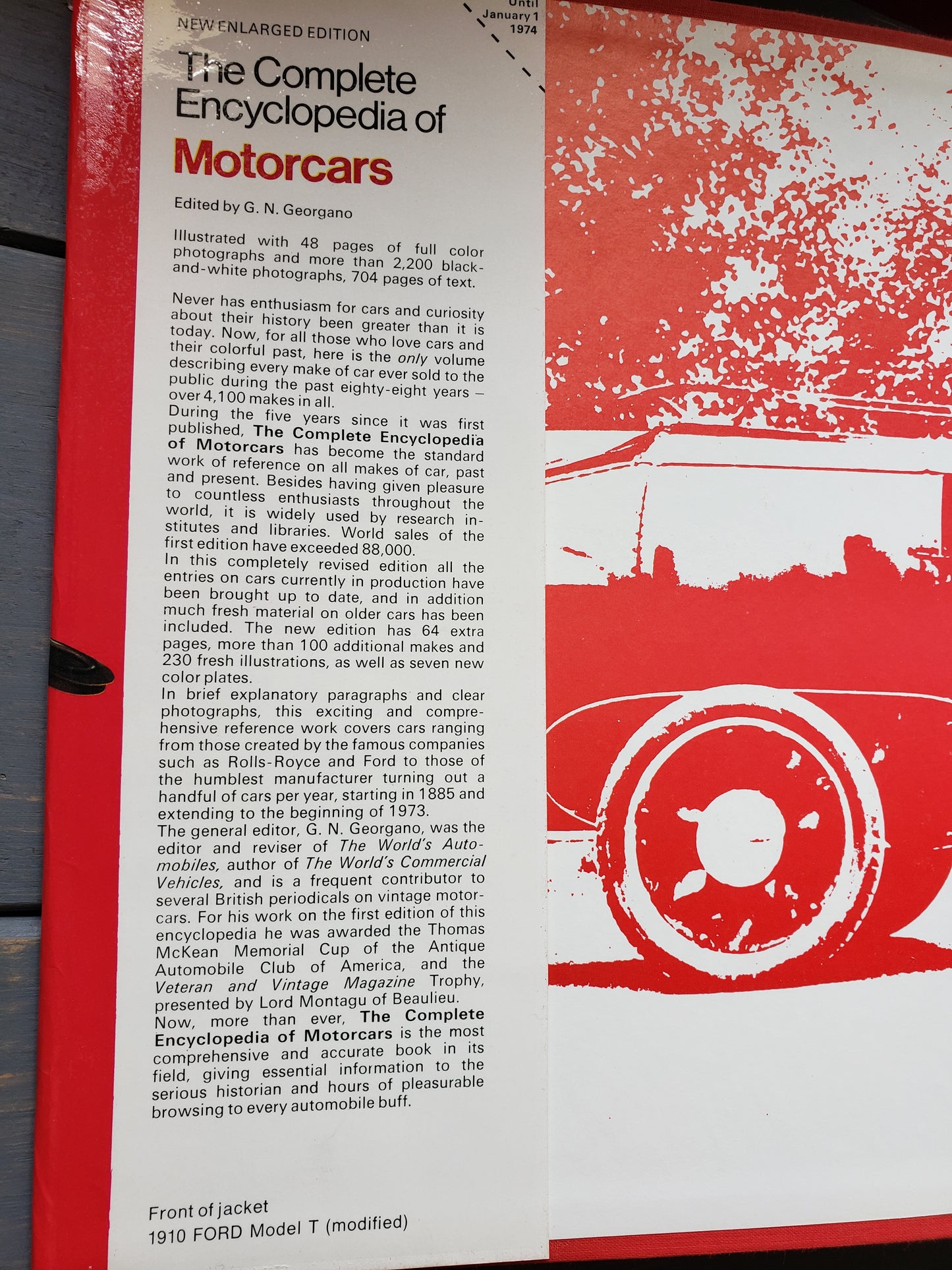 The Complete Encyclopedia of Motorcars 1885 to Present