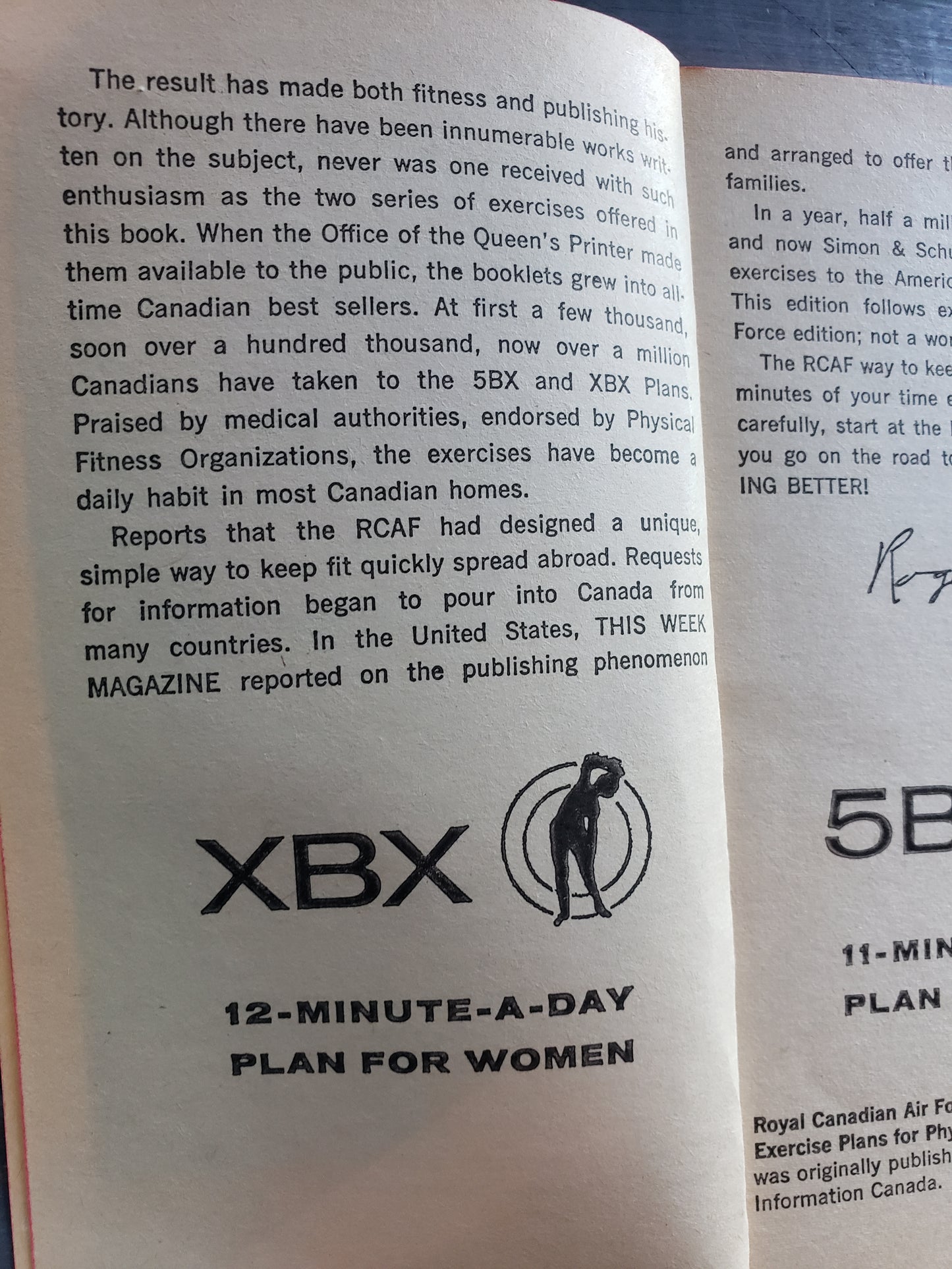 Royal Canadian Air Force Exercise Plans for Physical Fitness (1973)