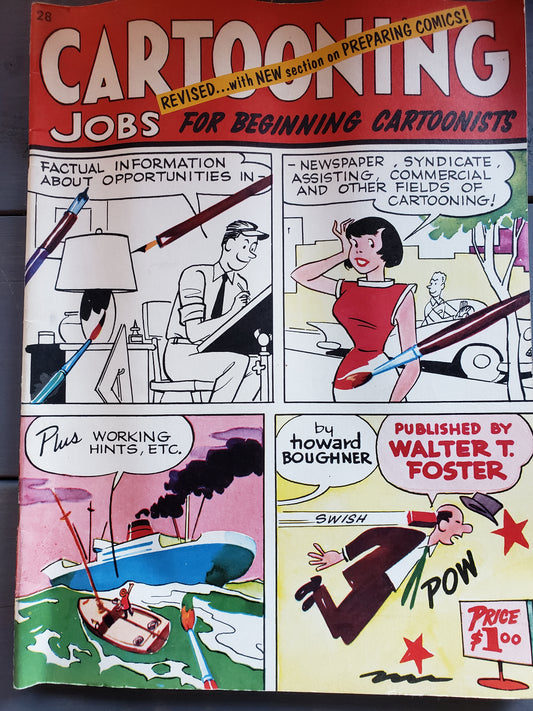 Cartooning Jobs for Beginning Cartoonists by Walter Foster
