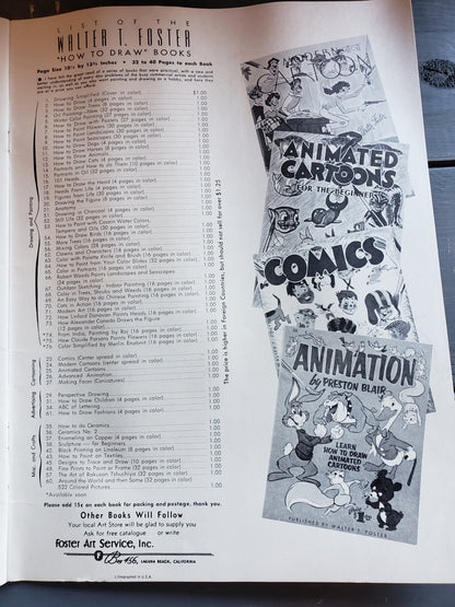 Cartooning Jobs for Beginning Cartoonists by Walter Foster