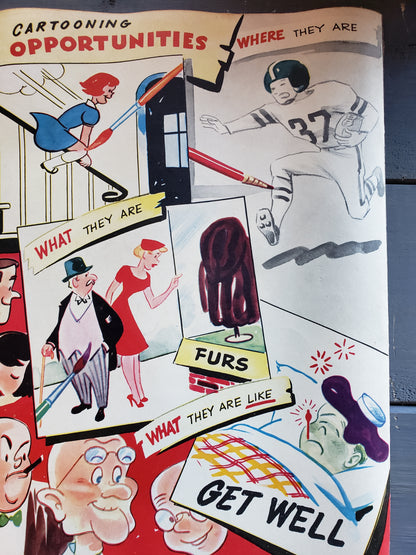 Cartooning Jobs for Beginning Cartoonists by Walter Foster