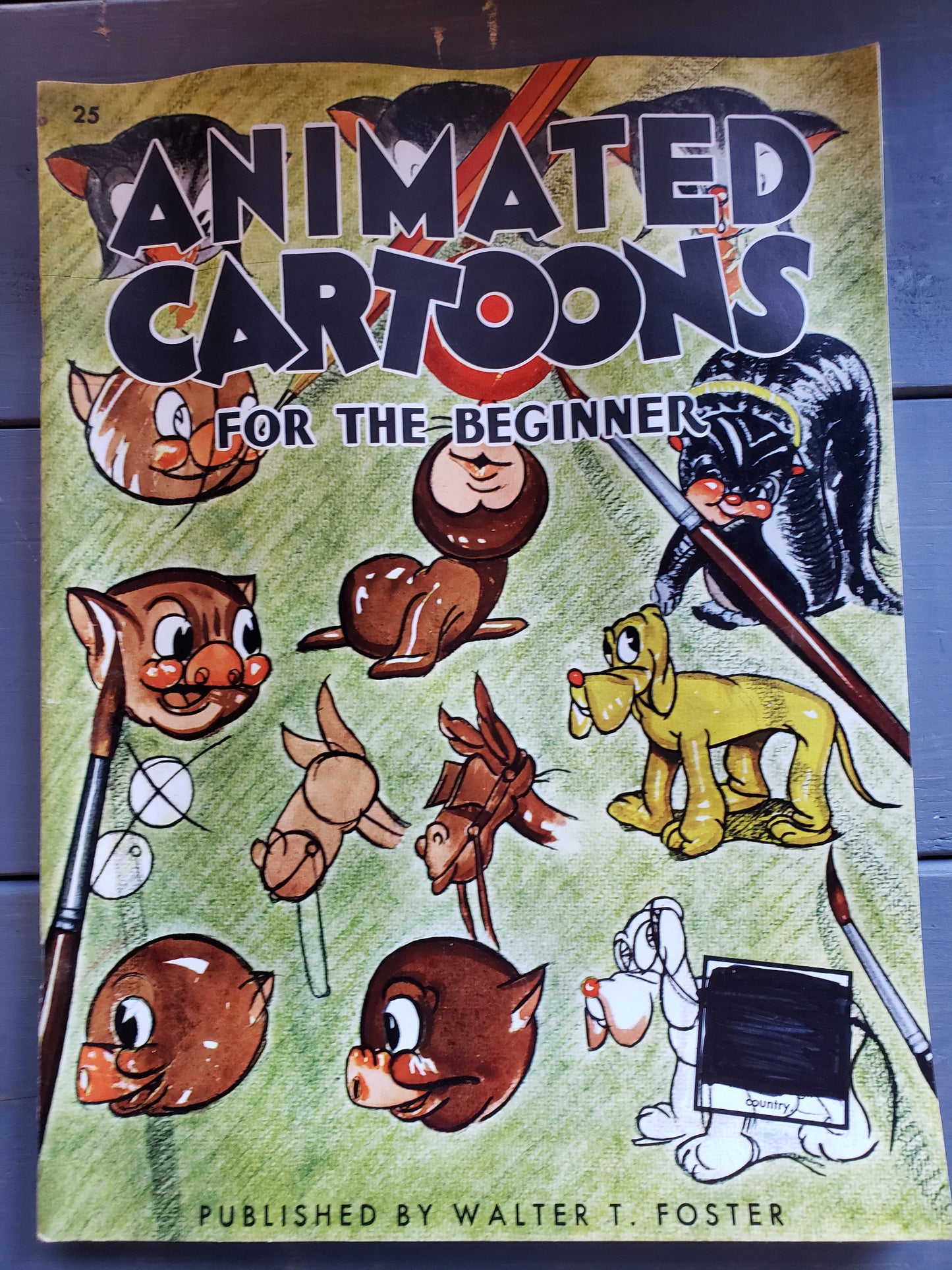 Animated Cartoons for the Beginner by Walter T. Foster