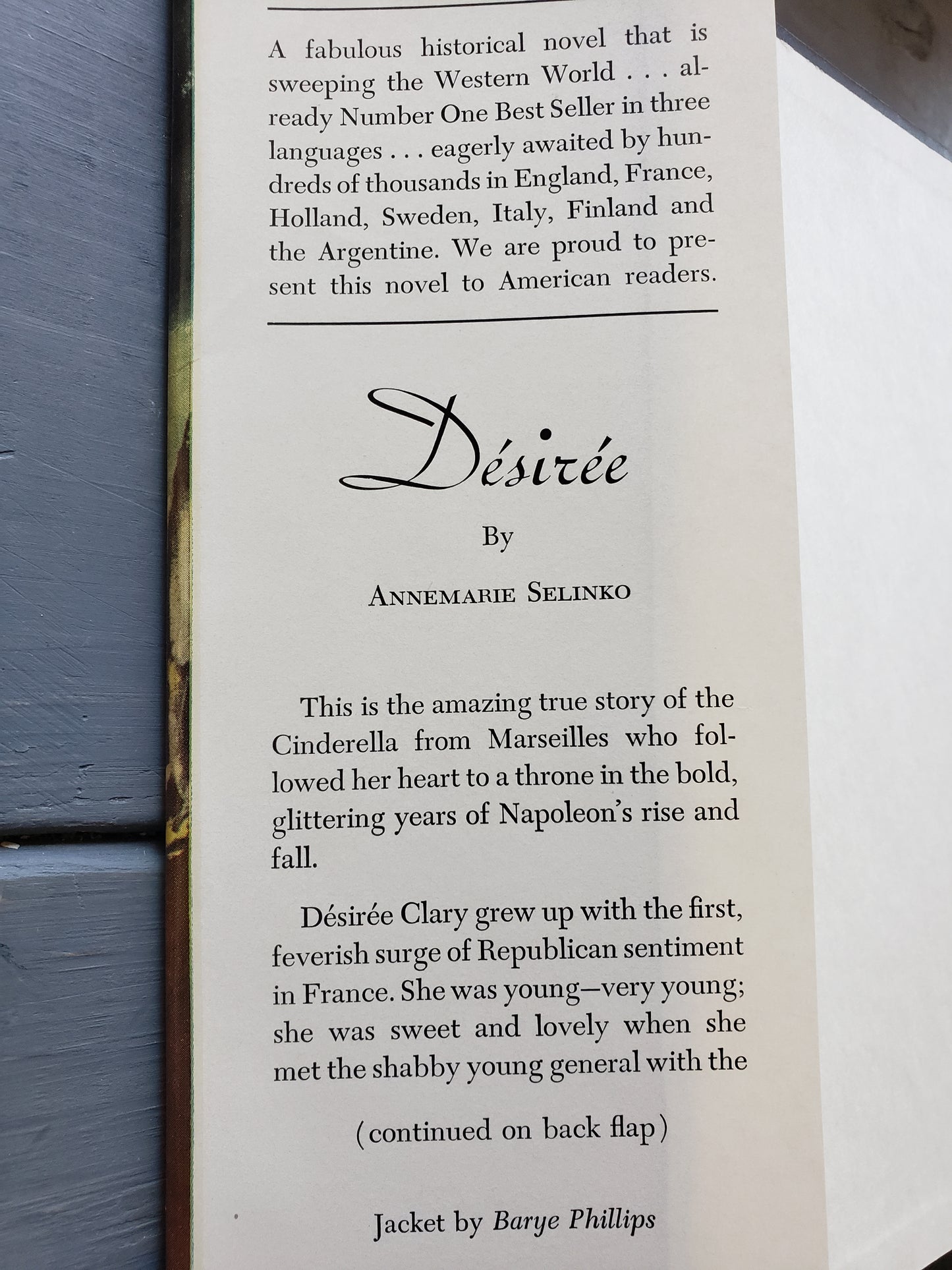 Desiree by Annemarie Selinko (1953)