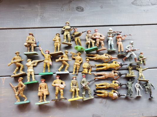 31 toy soldiers