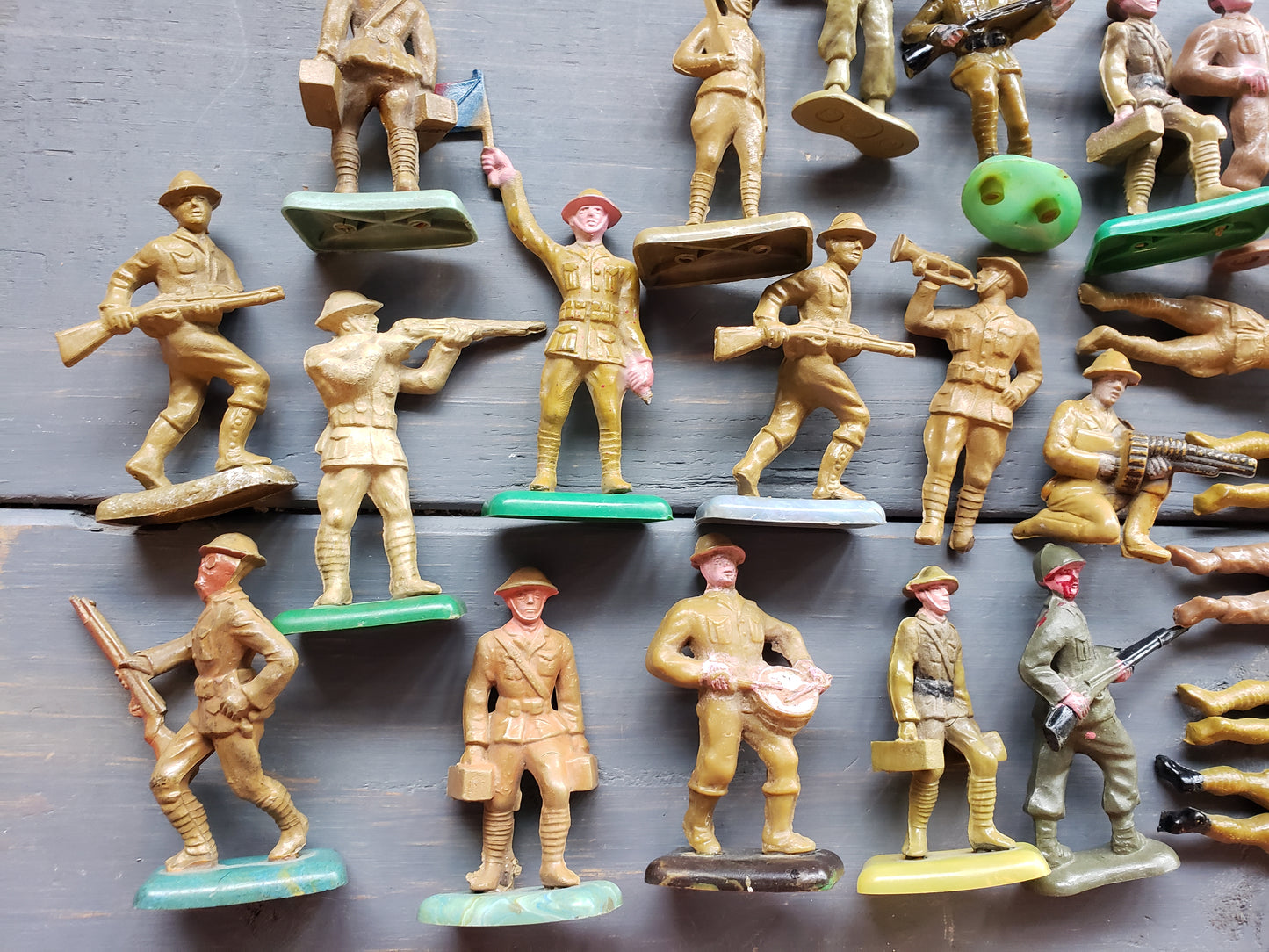 31 toy soldiers