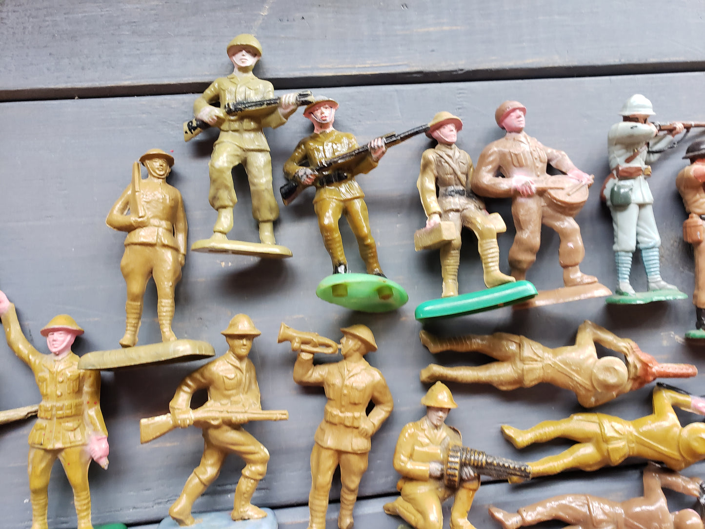 31 toy soldiers