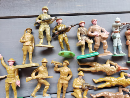 31 toy soldiers