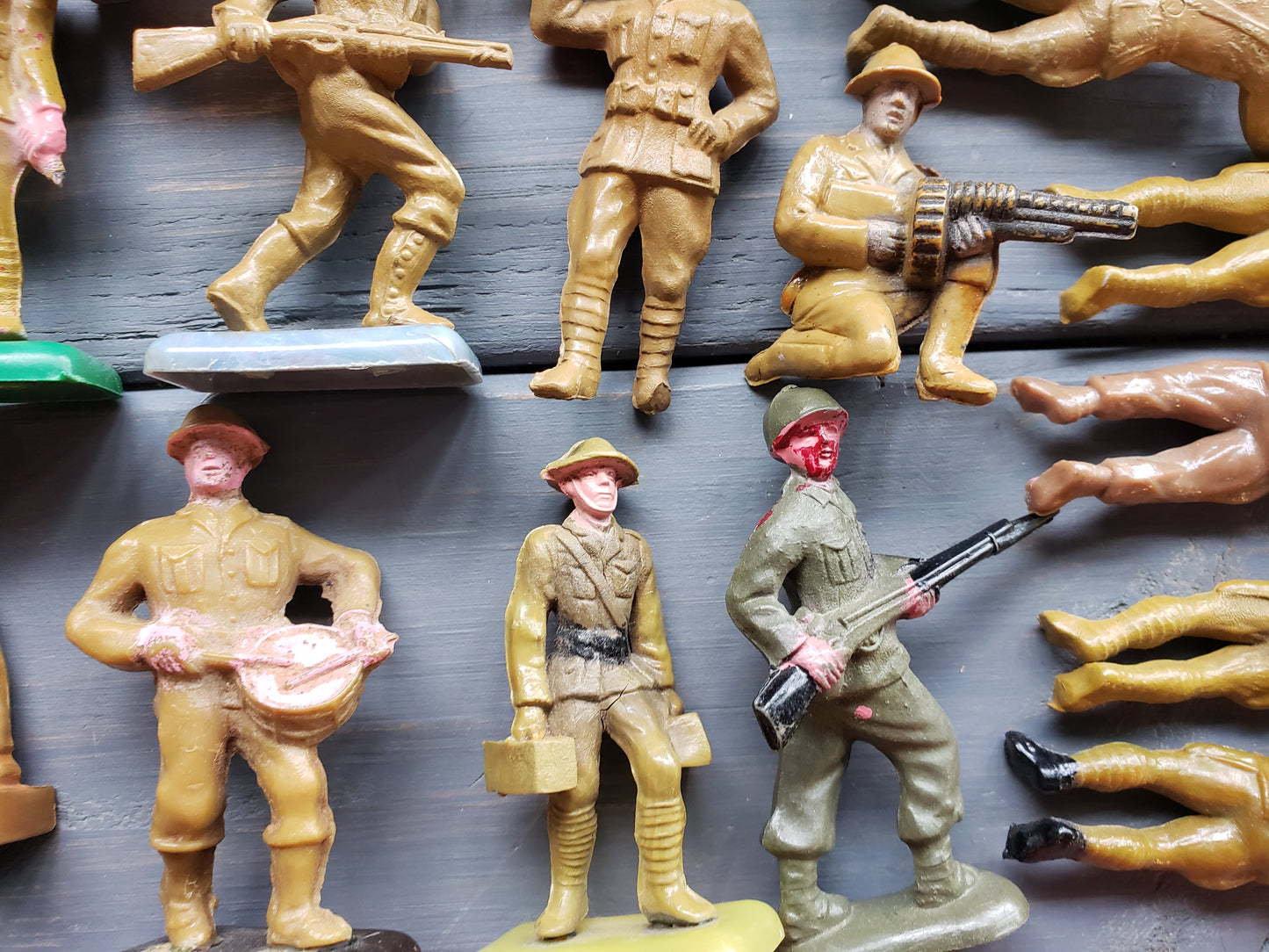 31 toy soldiers