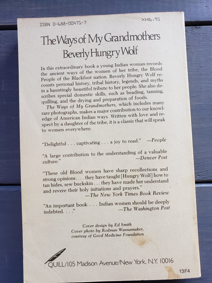 The Ways of My Grandmothers by Beverly Hungry Wolf