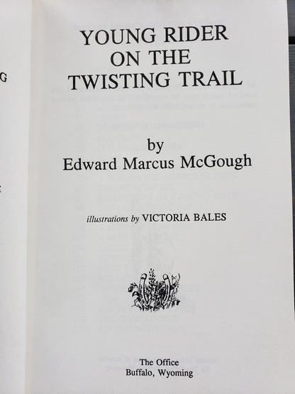 Young Rider on the Twisting Trail by Edward McGough