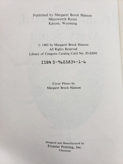 Frank Grouard, Army Scout signed by Margaret Brock Hanson (1983)