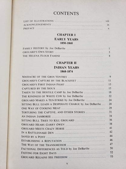 Frank Grouard, Army Scout signed by Margaret Brock Hanson (1983)