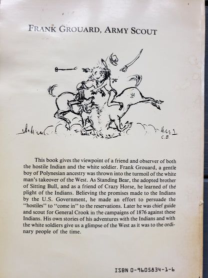 Frank Grouard, Army Scout signed by Margaret Brock Hanson (1983)