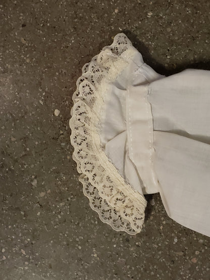 White Vintage Baby Dress Christening Gown