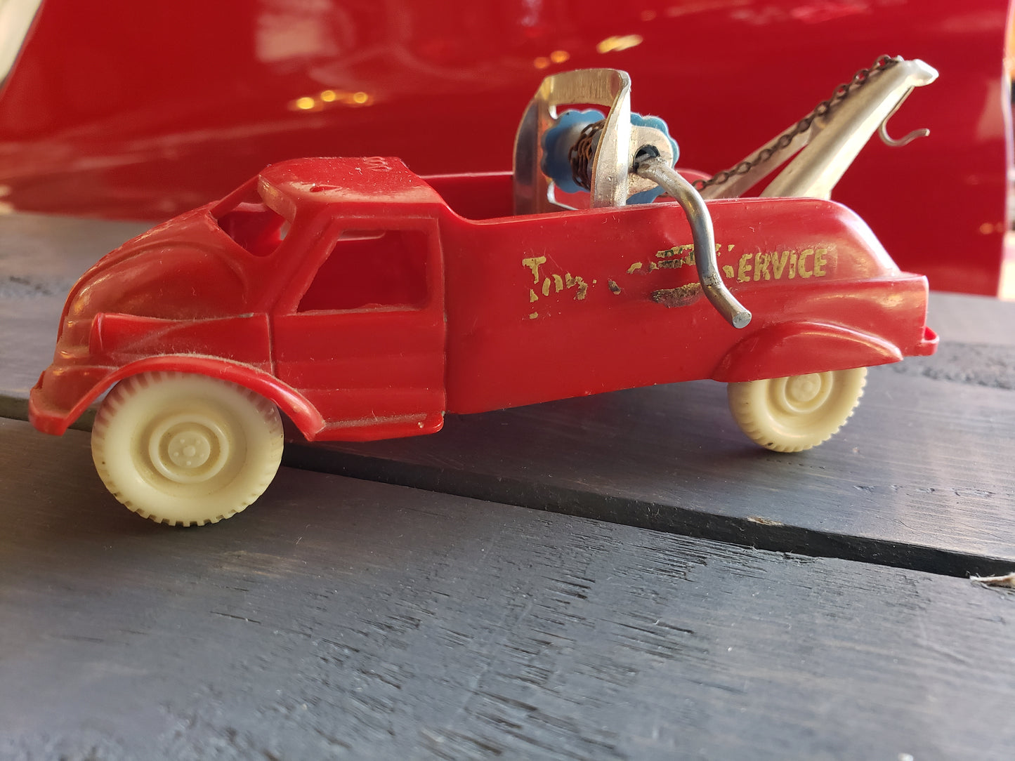 1950s toy wrecker