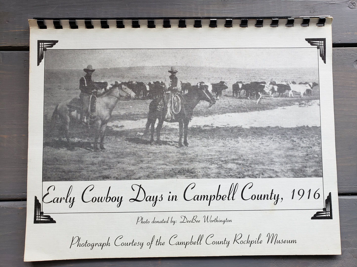Early Cowboy days in Campbell County, 1916
