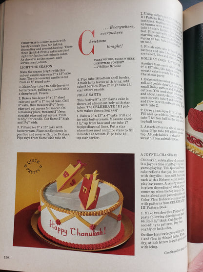Celebrate! III Cake Decorating Book (1976)
