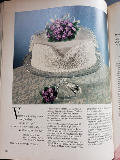 Celebrate! III Cake Decorating Book (1976)