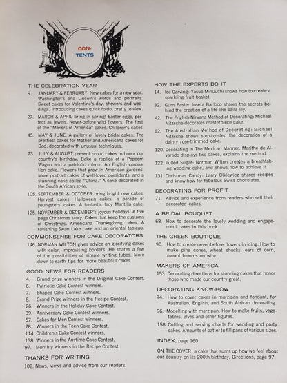 Celebrate II Cake Decorating Book by Wilton