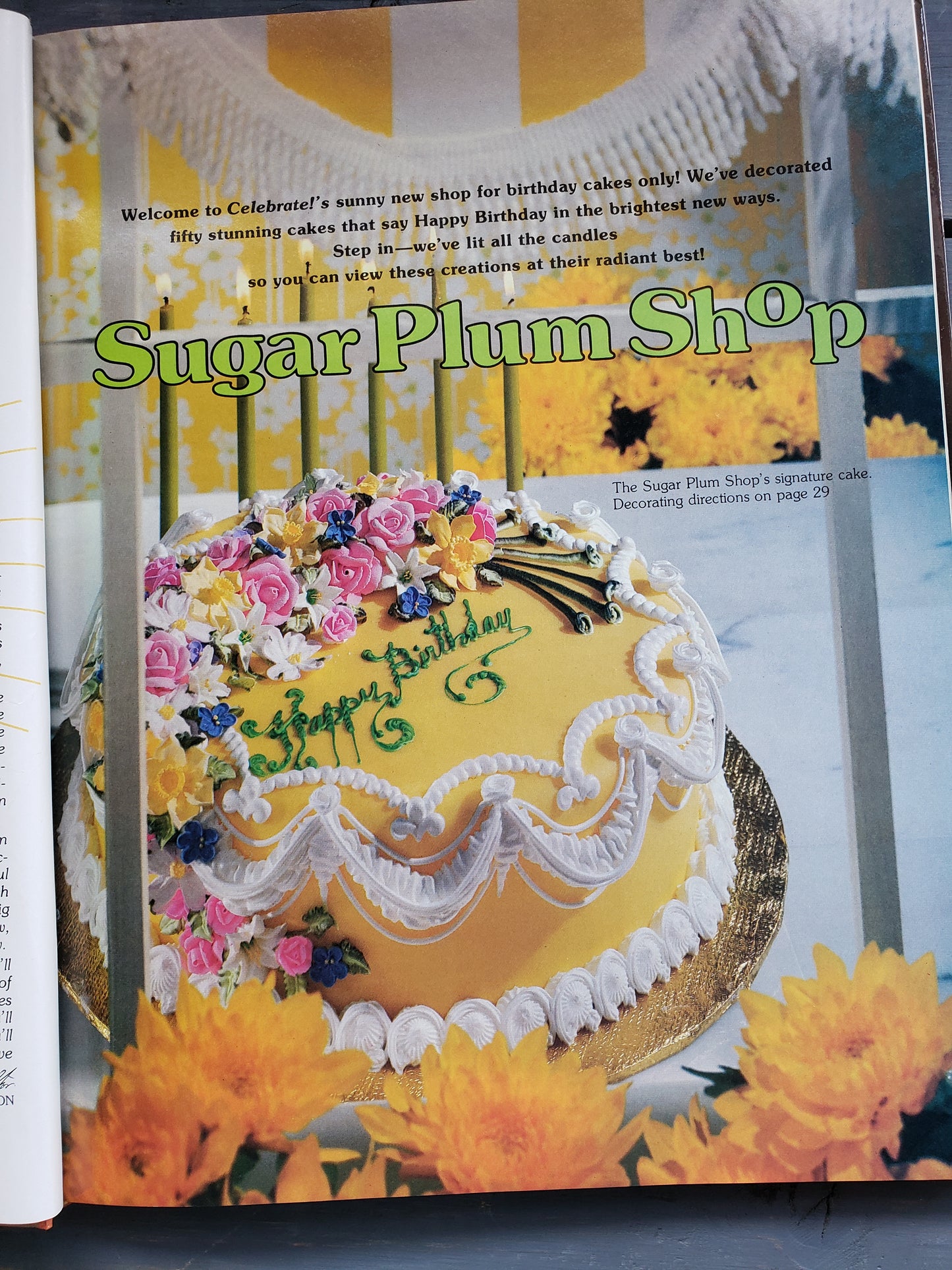 Celebrate! V by Wilton cake decorating book (1978)