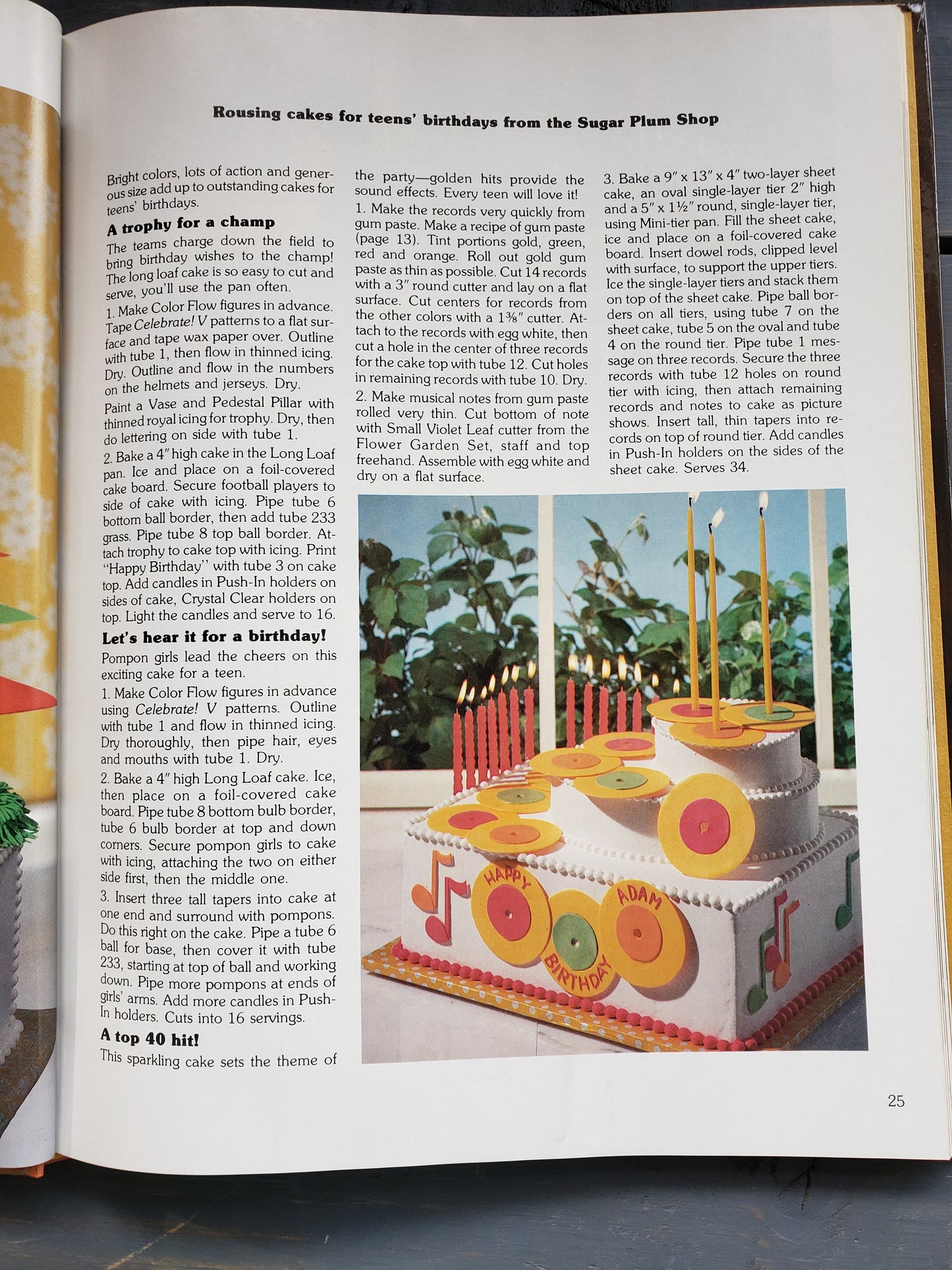 Celebrate! V by Wilton cake decorating book (1978)