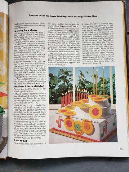 Celebrate! V by Wilton cake decorating book (1978)
