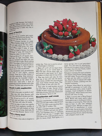 Celebrate! V by Wilton cake decorating book (1978)