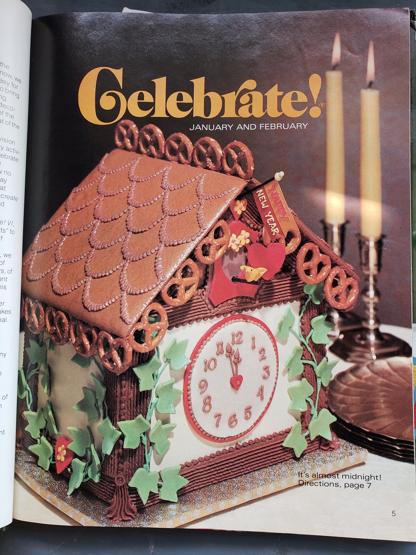 Celebrate! VI cake decorating book by Wilton (1980)
