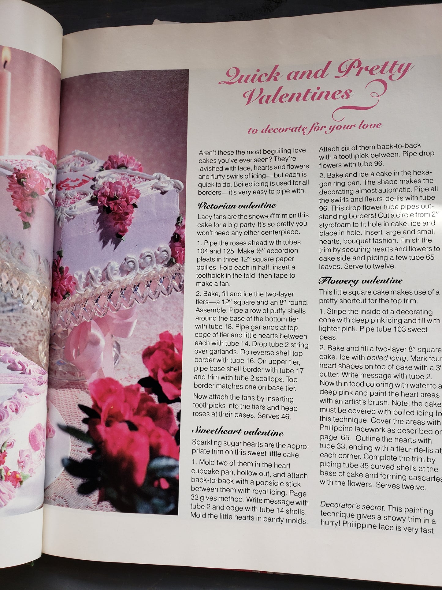 Celebrate! VI cake decorating book by Wilton (1980)