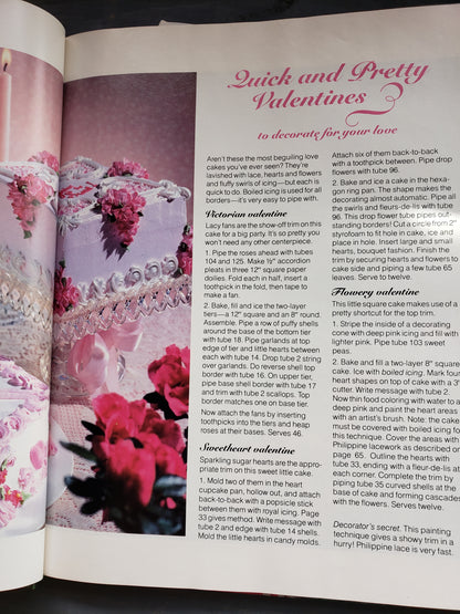 Celebrate! VI cake decorating book by Wilton (1980)