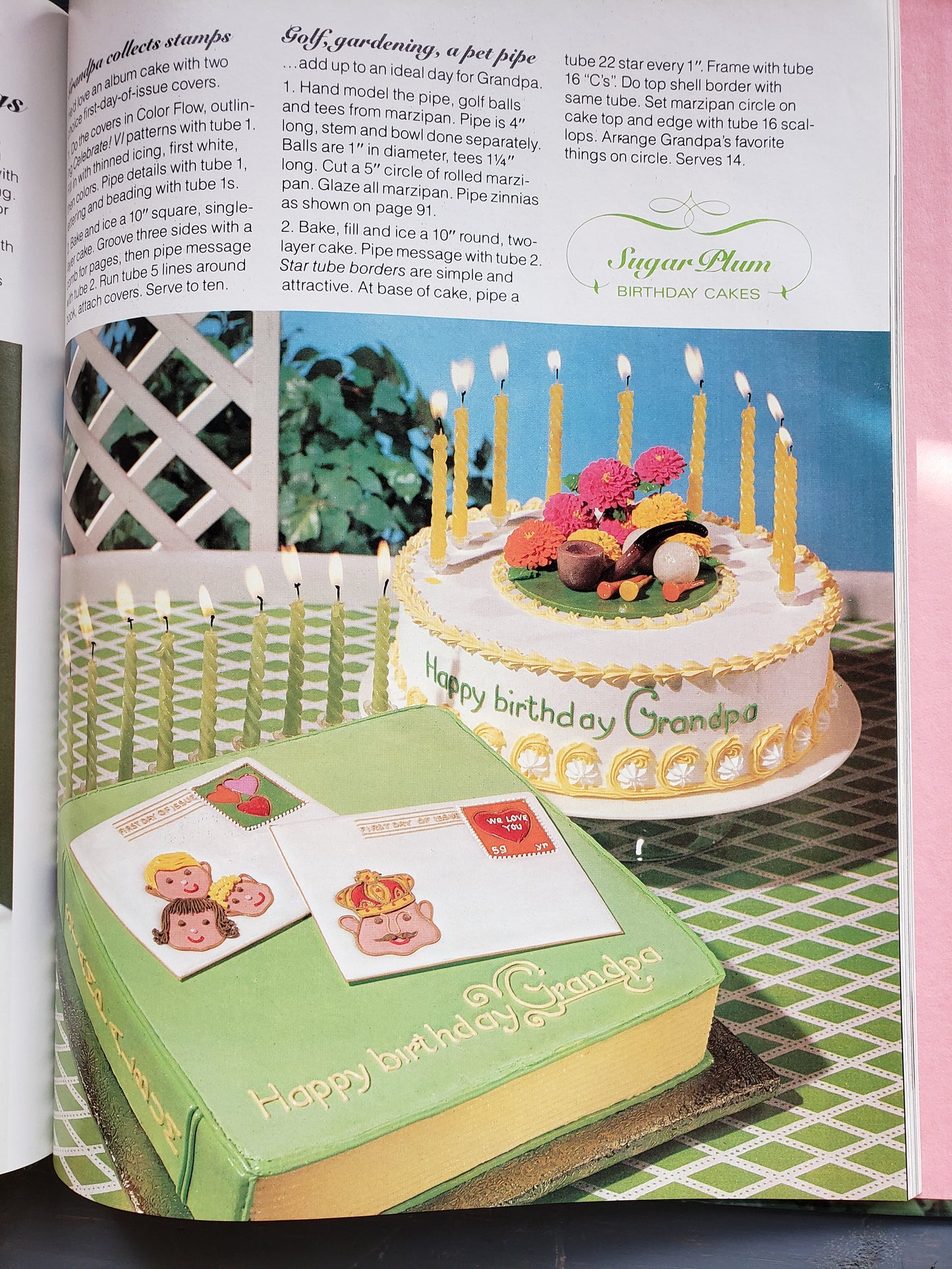 Celebrate! VI cake decorating book by Wilton (1980)