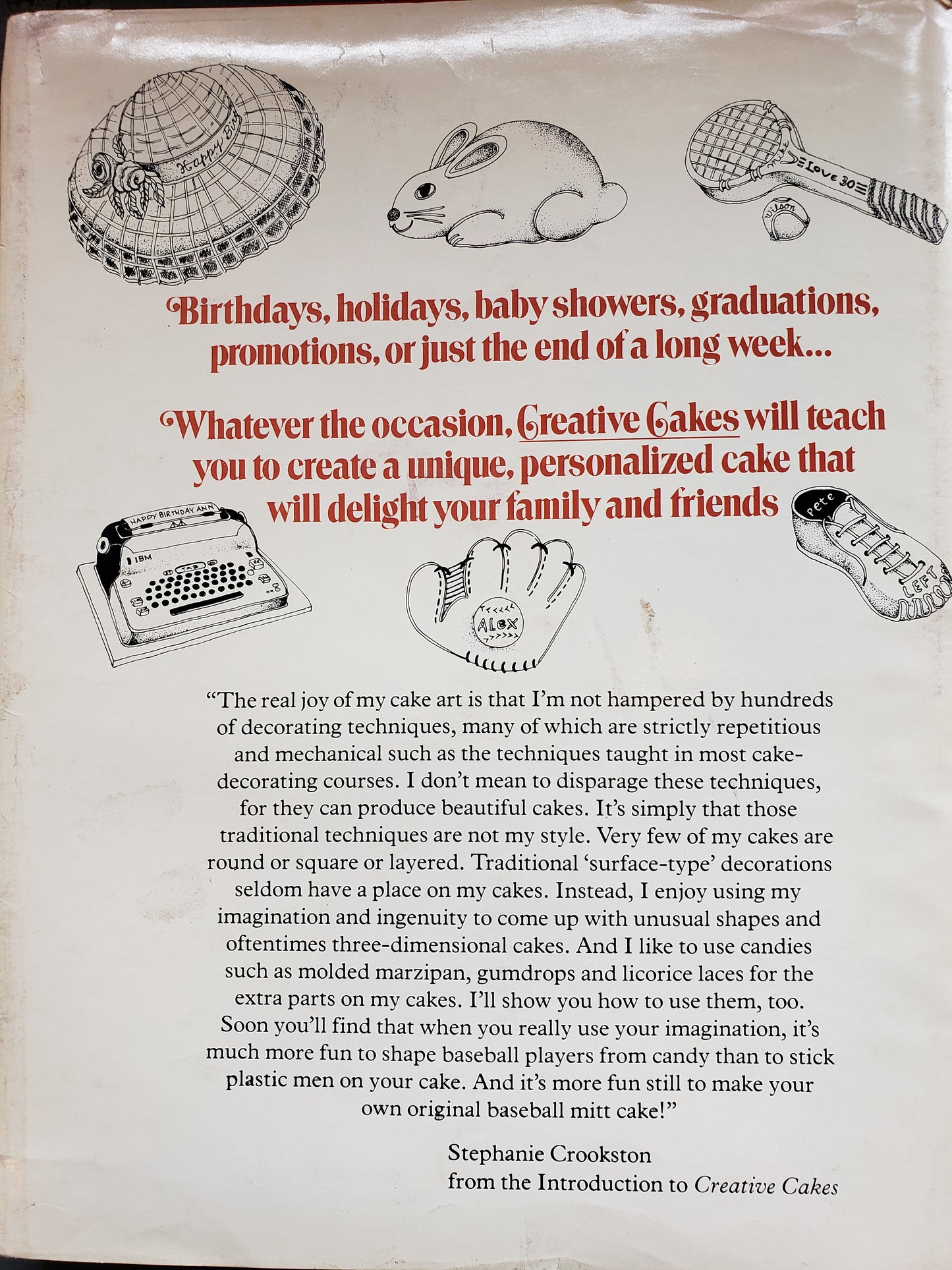 Creative Cakes (1978) Stephanie Crookston