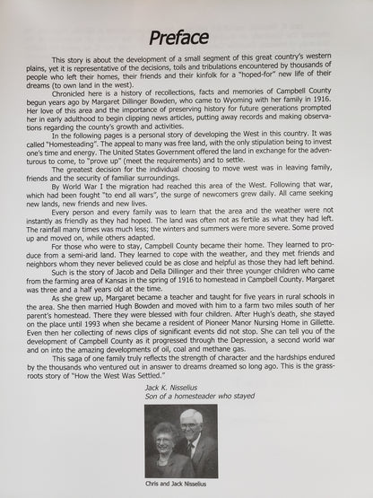 1916 Wyoming Here We Come by Margaret Bowden (2002)