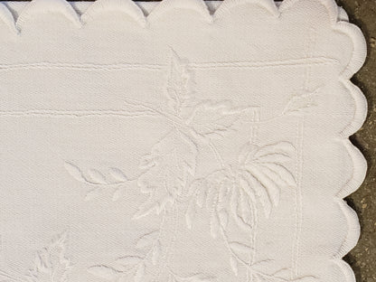 Embroidered Irish Linen lingerie bag VINTAGE